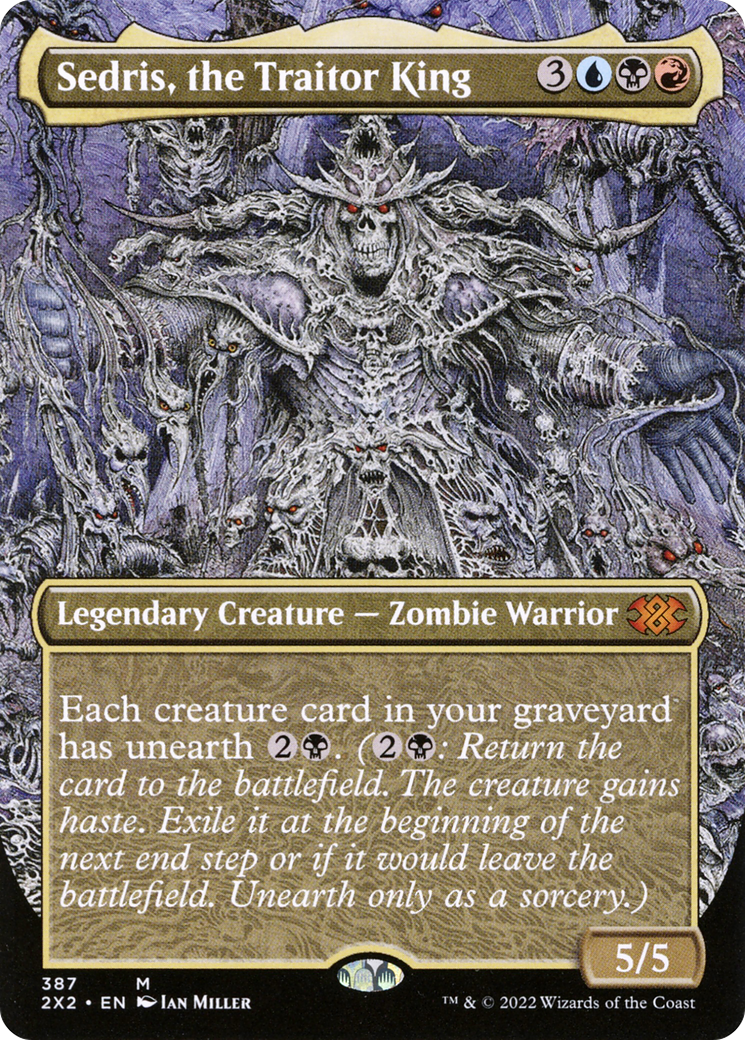 Sedris, the Traitor King (Borderless Alternate Art) [Double Masters 2022] | Grognard Games