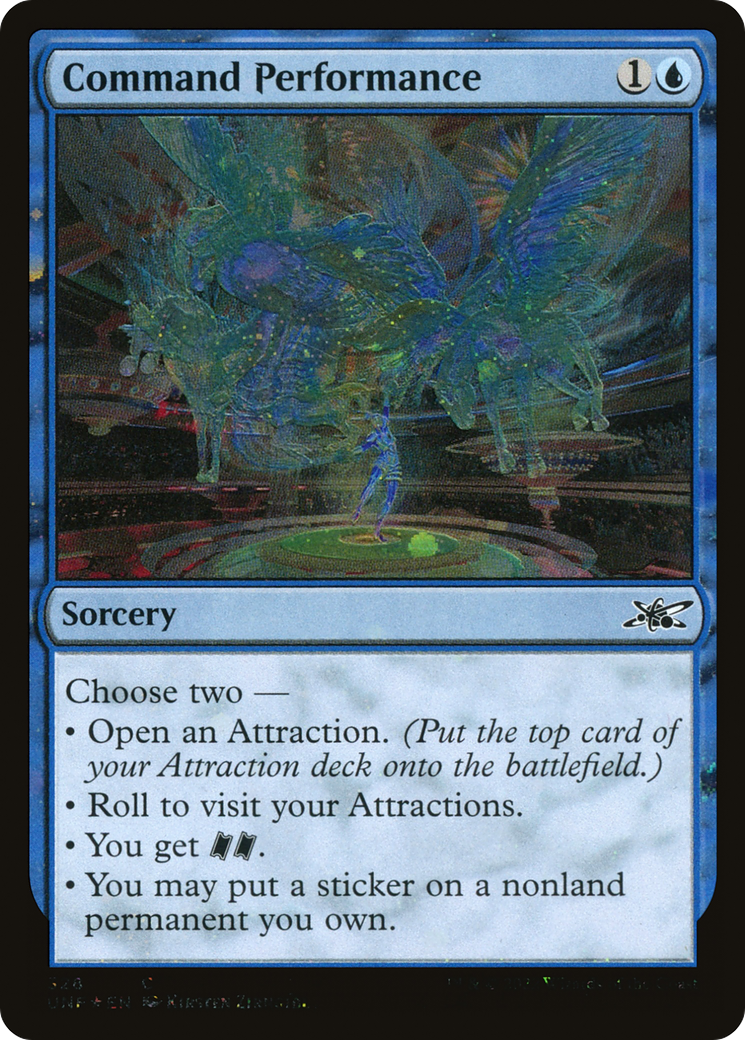 Command Performance (Galaxy Foil) [Unfinity] | Grognard Games