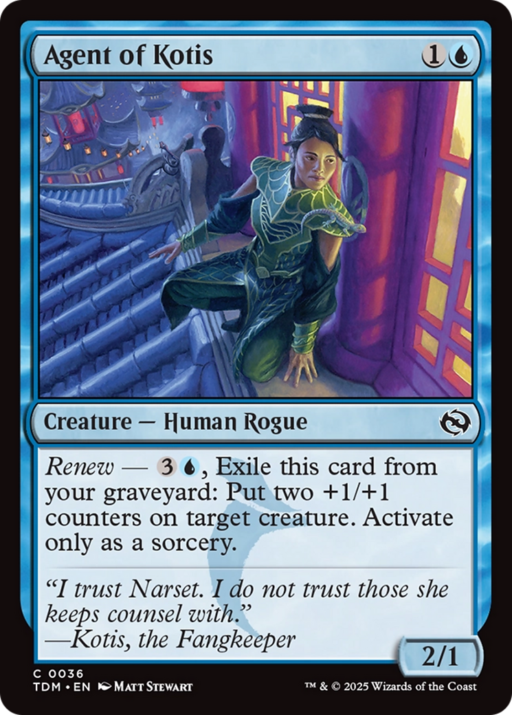 Agent of Kotis [Tarkir: Dragonstorm] | Grognard Games