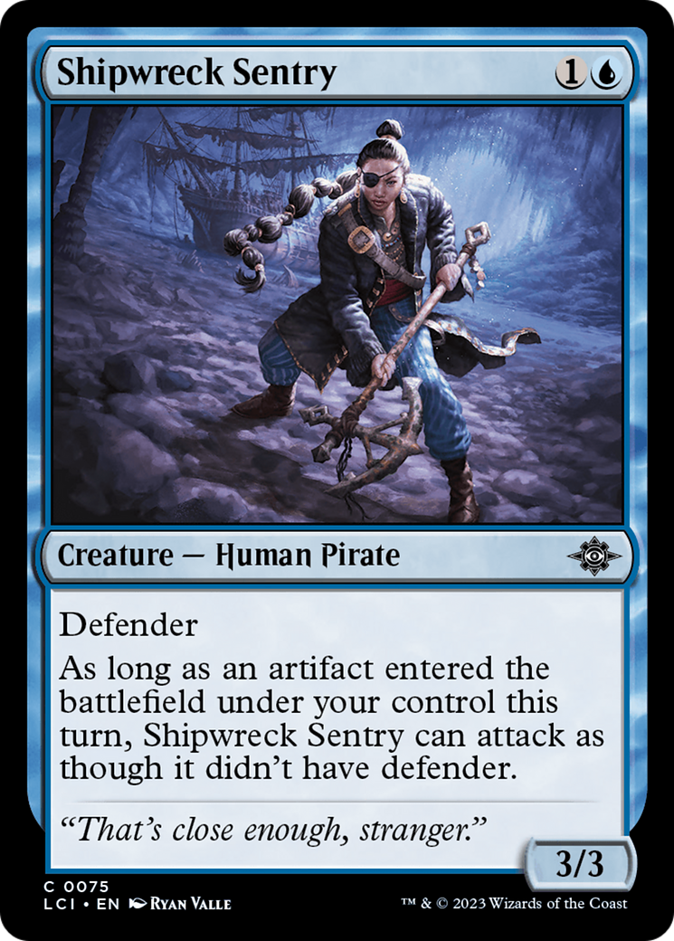 Shipwreck Sentry [The Lost Caverns of Ixalan] | Grognard Games