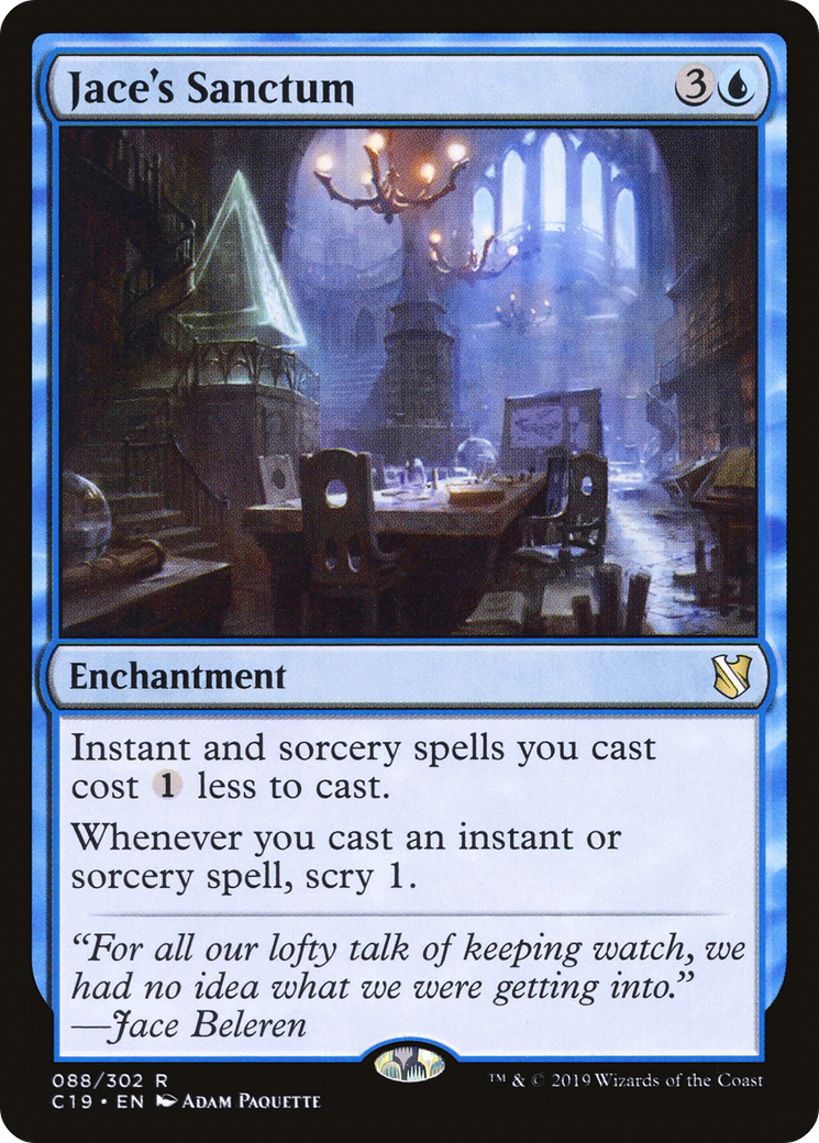 Jace's Sanctum [Commander 2019] | Grognard Games