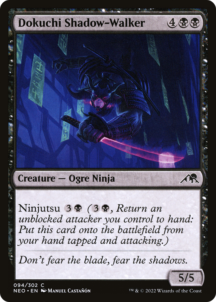 Dokuchi Shadow-Walker [Kamigawa: Neon Dynasty] | Grognard Games