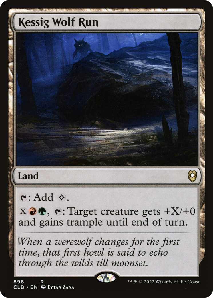 Kessig Wolf Run [Commander Legends: Battle for Baldur's Gate] | Grognard Games