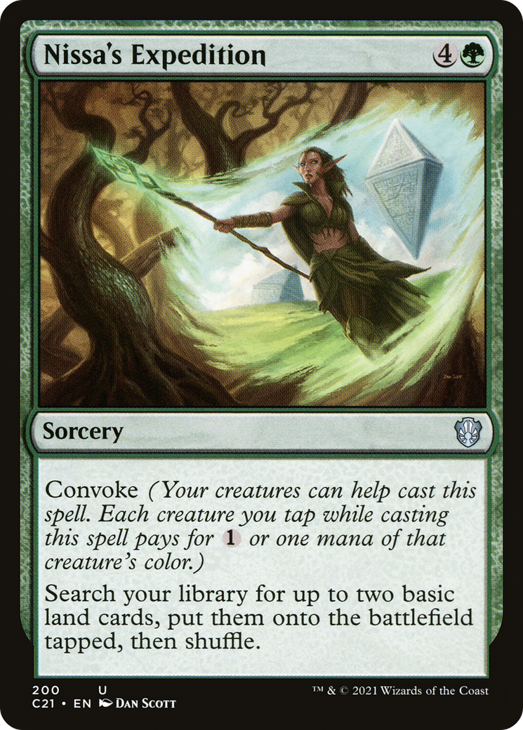 Nissa's Expedition [Commander 2021] | Grognard Games