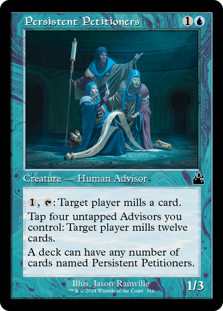 Persistent Petitioners (Retro Frame) [Ravnica Remastered] | Grognard Games