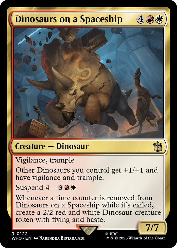 Dinosaurs on a Spaceship [Doctor Who] | Grognard Games