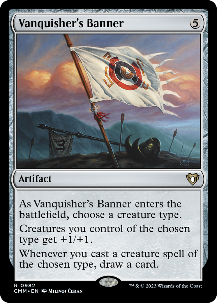 Vanquisher's Banner [Commander Masters] | Grognard Games