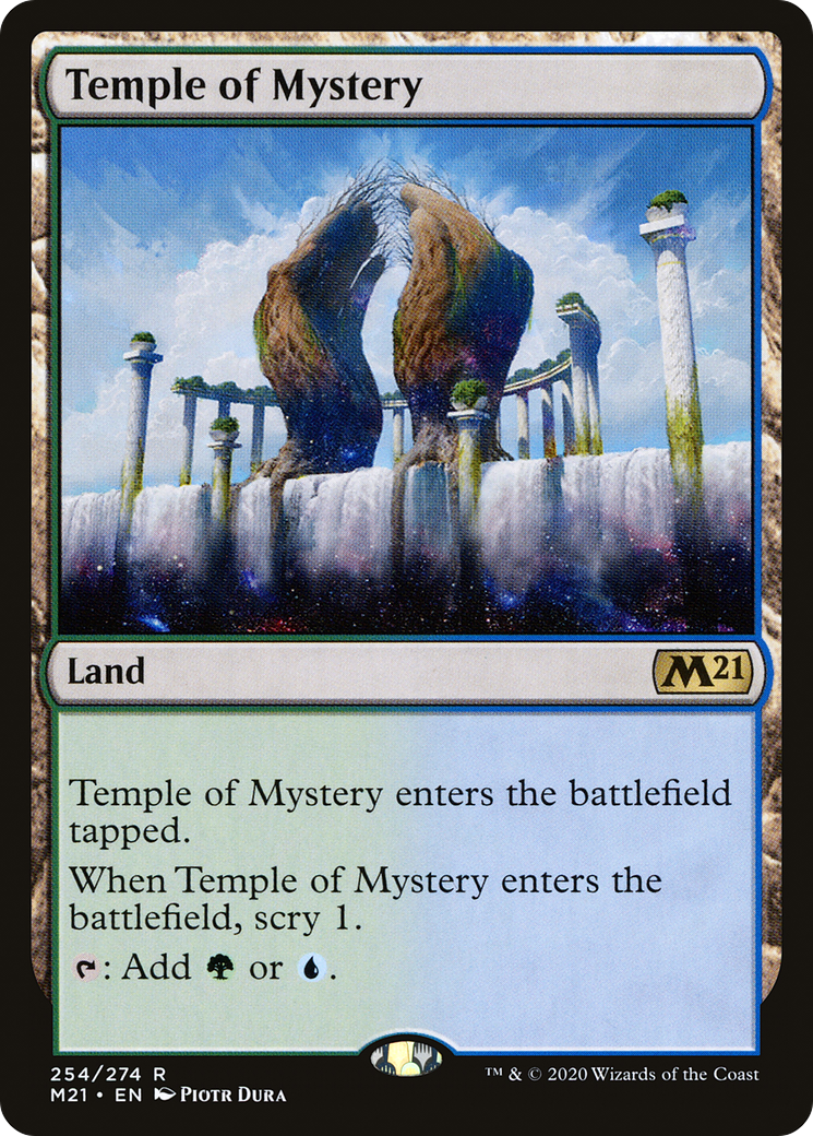 Temple of Mystery (M21-254) - Core Set 2021 Foil | Grognard Games
