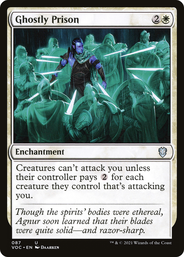 Ghostly Prison [Innistrad: Crimson Vow Commander] | Grognard Games