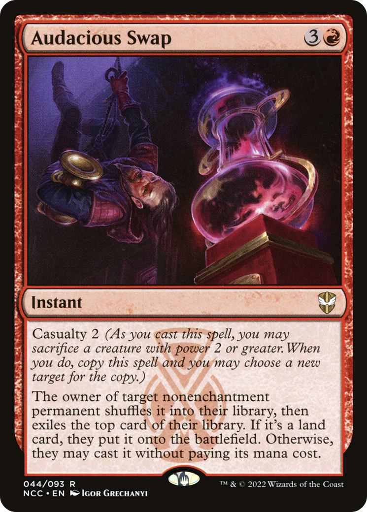 Audacious Swap [Streets of New Capenna Commander] | Grognard Games