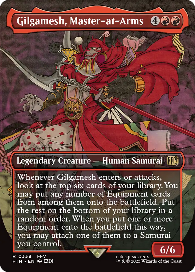 Gilgamesh, Master-at-Arms (FIN-338) - FINAL FANTASY (Borderless) | Grognard Games