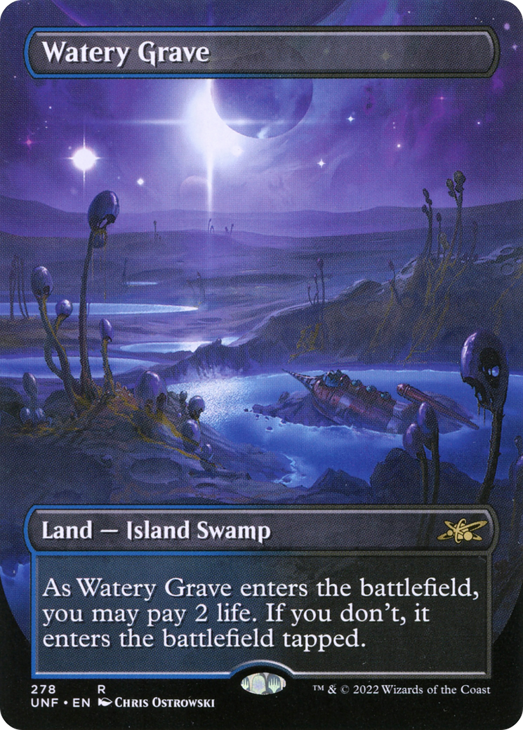 Watery Grave (Borderless) [Unfinity] | Grognard Games