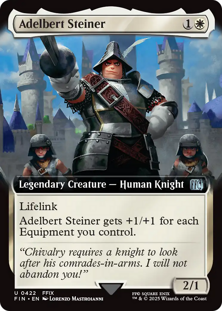 Adelbert Steiner (FIN-422) - FINAL FANTASY: (Extended Art) | Grognard Games