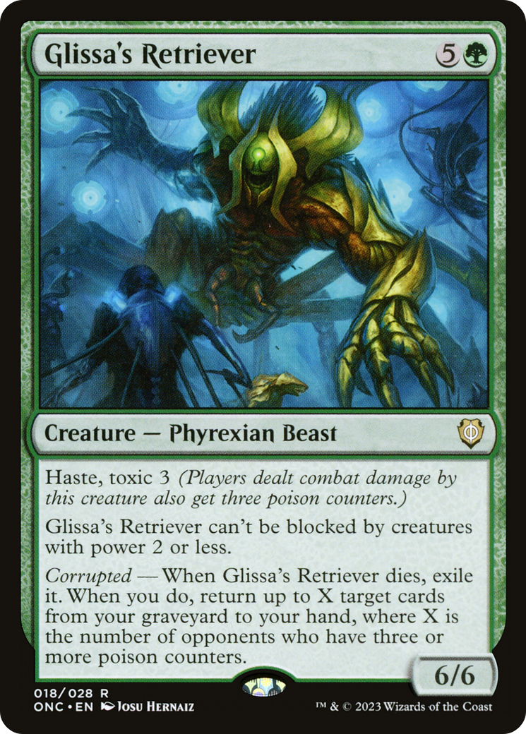 Glissa's Retriever [Phyrexia: All Will Be One Commander] | Grognard Games