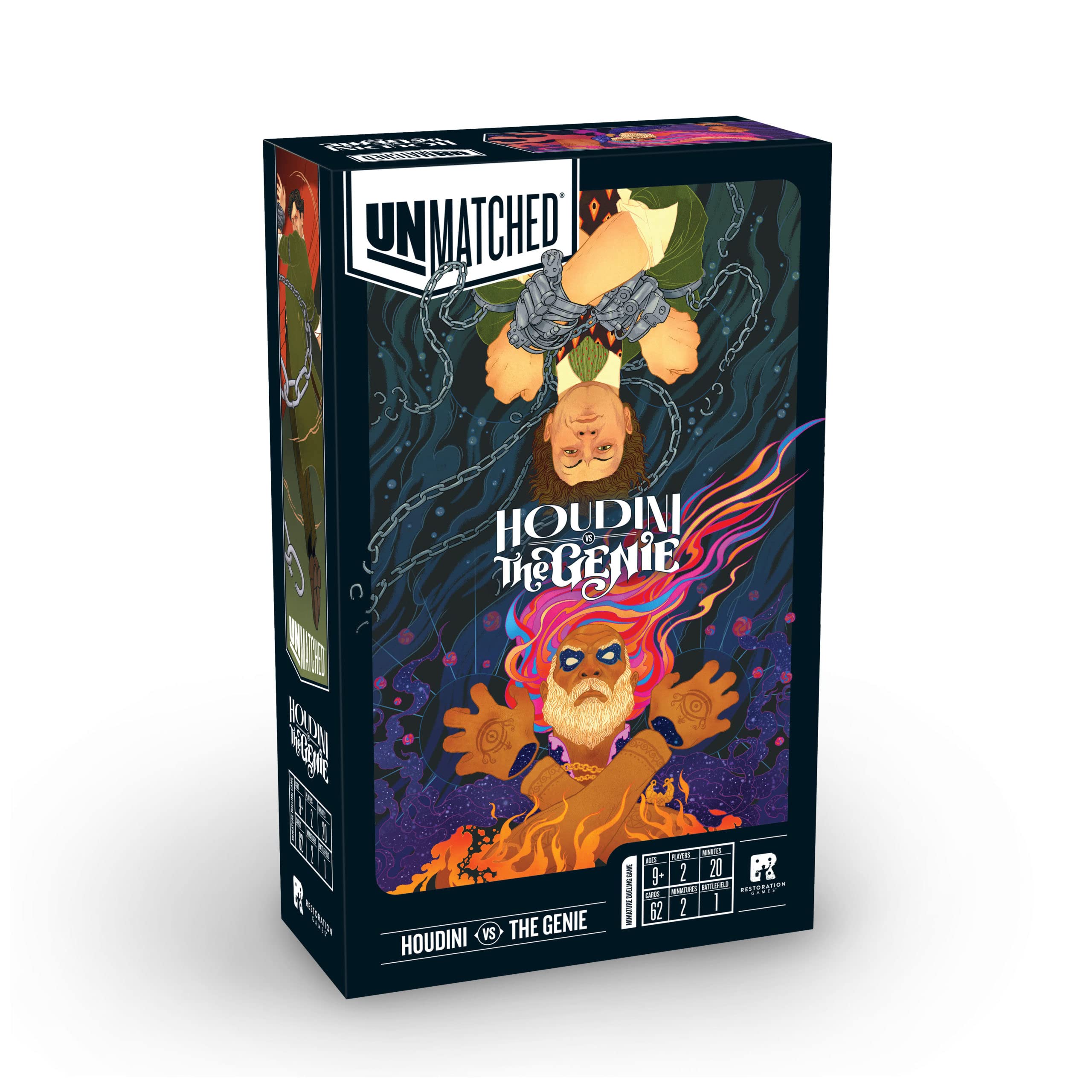 Unmatched: Houdini vs. The Genie | Grognard Games