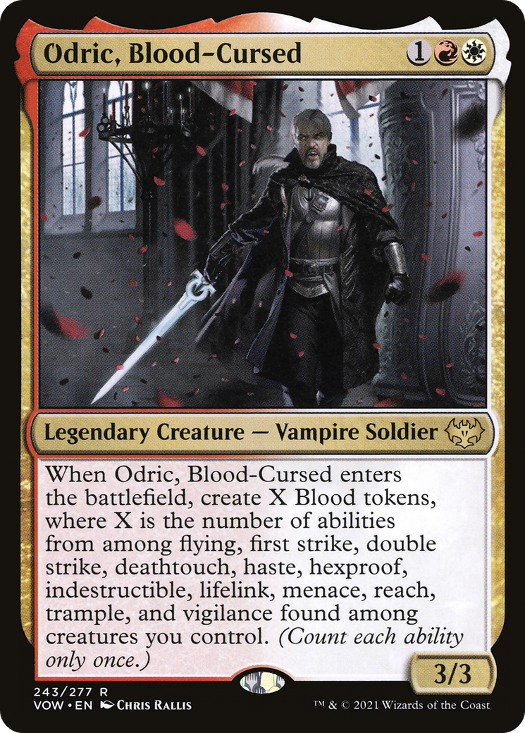Odric, Blood-Cursed [Innistrad: Crimson Vow] | Grognard Games