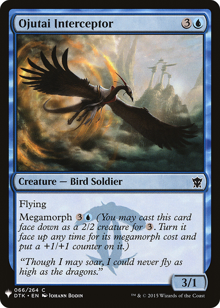 Ojutai Interceptor [Mystery Booster] | Grognard Games