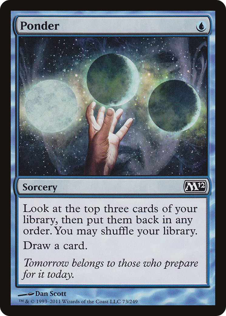 Ponder [Magic 2012] | Grognard Games