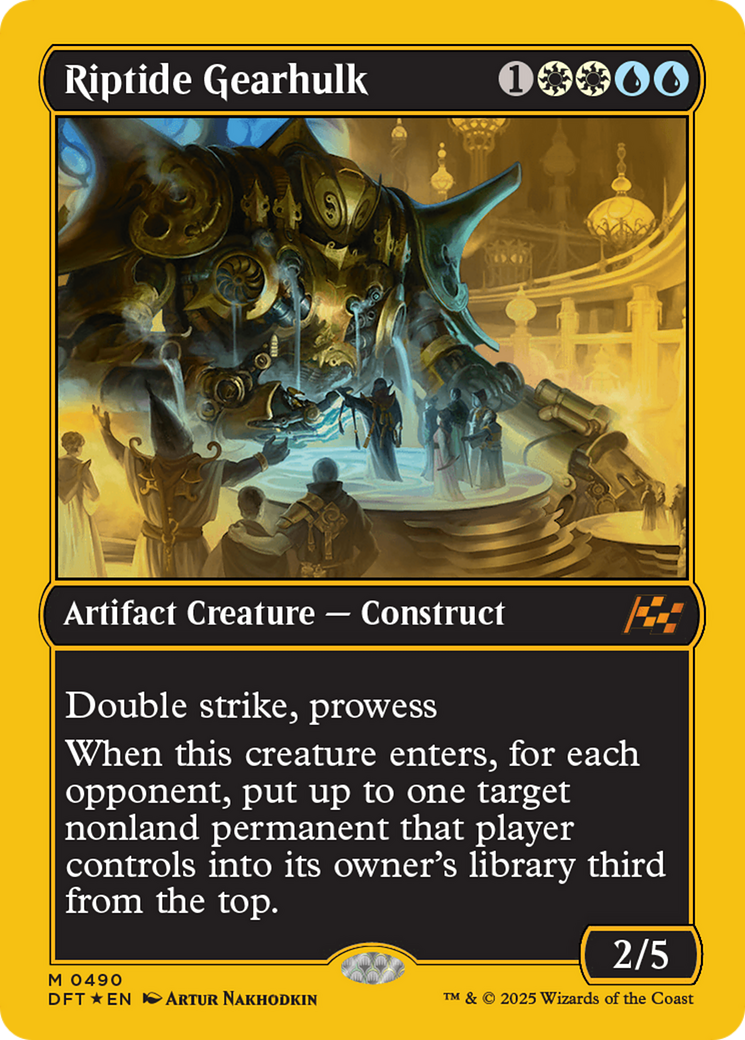 Riptide Gearhulk (First-Place Foil) [Aetherdrift] | Grognard Games
