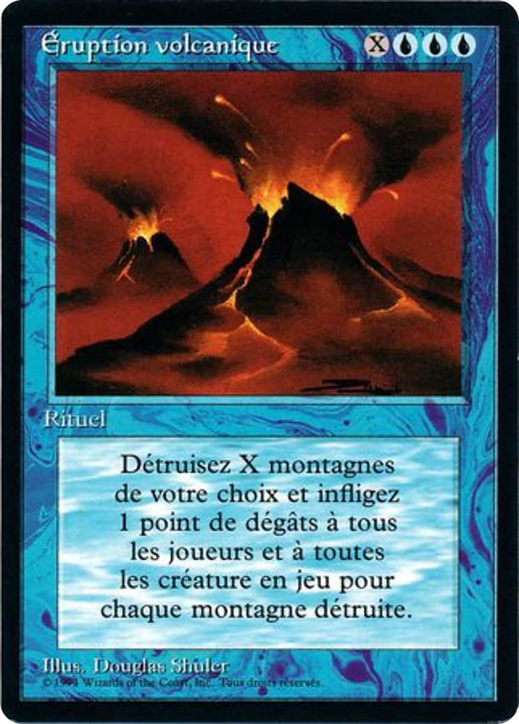 Volcanic Eruption [Foreign Black Border] | Grognard Games