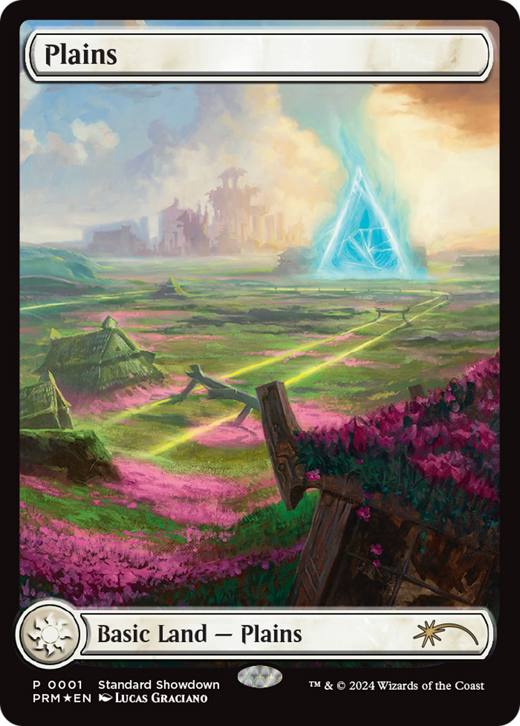 Plains (Lucas Graciano) (2024) [Standard Showdown Promos] | Grognard Games