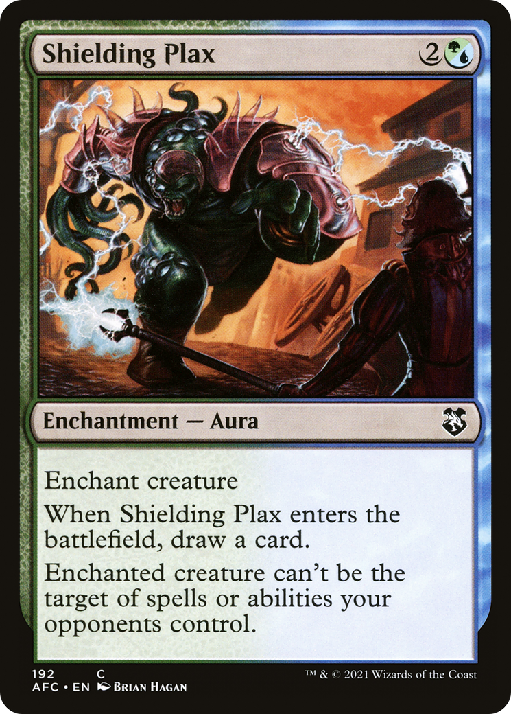 Shielding Plax [Dungeons & Dragons: Adventures in the Forgotten Realms Commander] | Grognard Games
