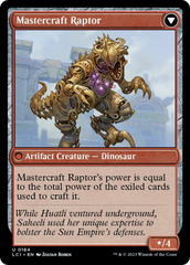 Saheeli's Lattice // Mastercraft Raptor [The Lost Caverns of Ixalan] | Grognard Games