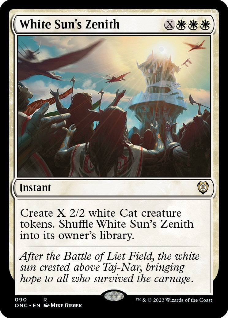 White Sun's Zenith [Phyrexia: All Will Be One Commander] | Grognard Games