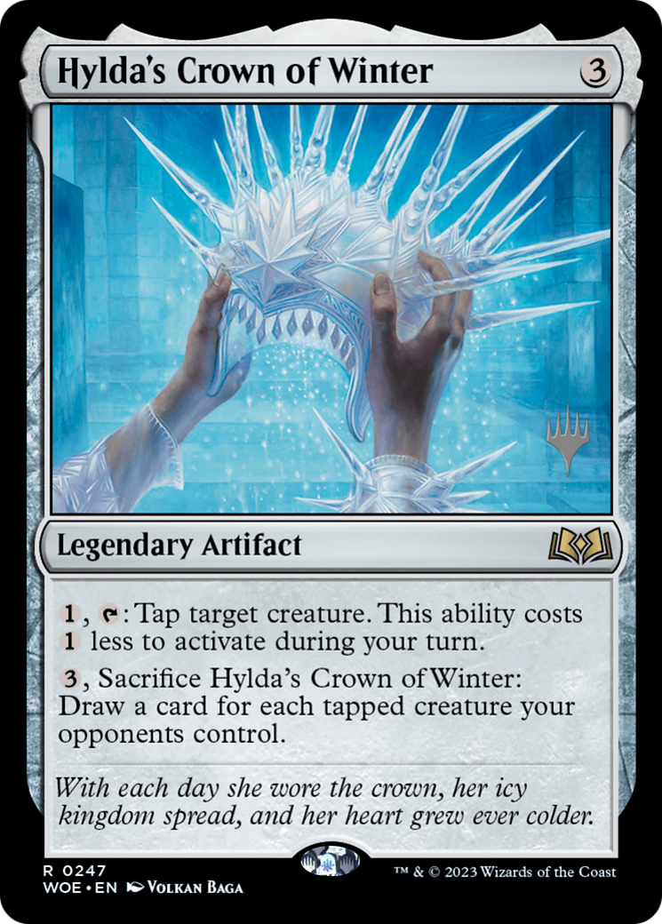 Hylda's Crown of Winter (Promo Pack) [Wilds of Eldraine Promos] | Grognard Games