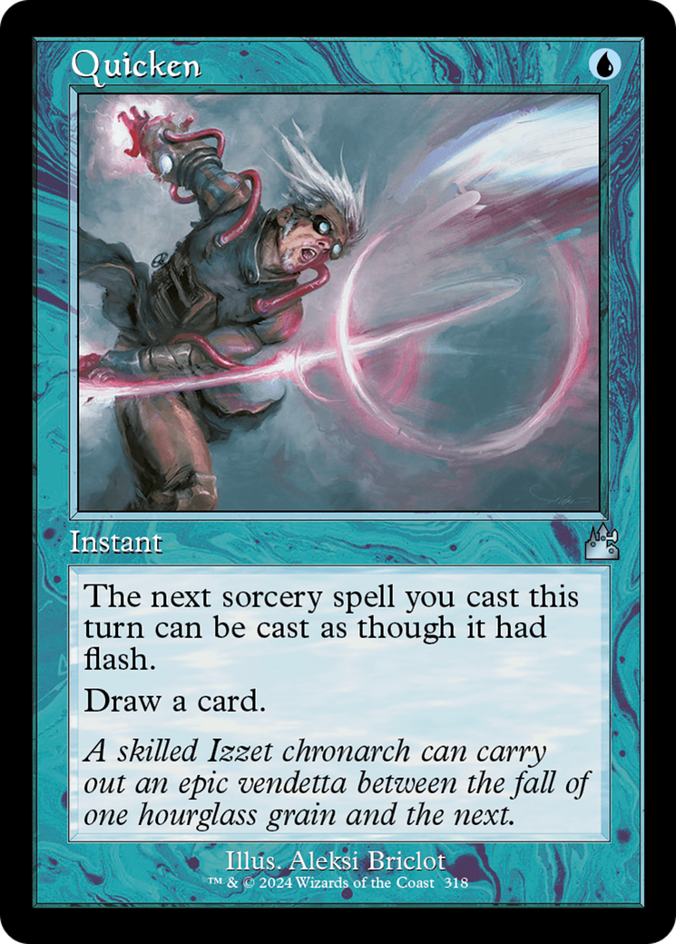 Quicken (Retro Frame) [Ravnica Remastered] | Grognard Games