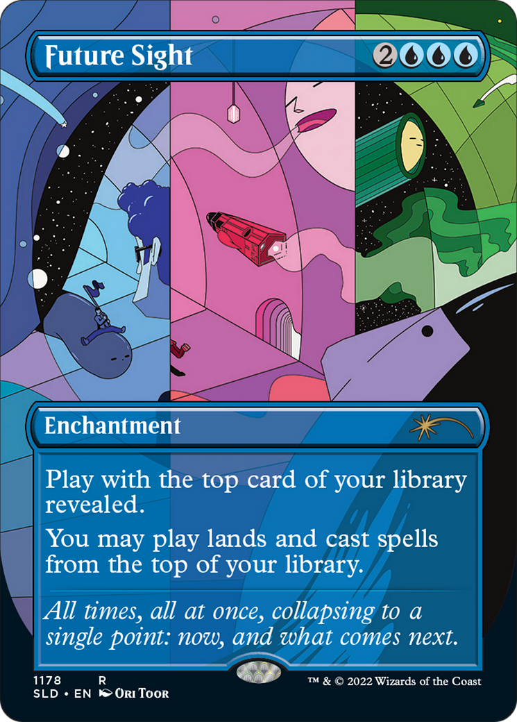 Future Sight (Borderless) [Secret Lair Drop Series] | Grognard Games