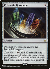 Prismatic Geoscope [The List] | Grognard Games