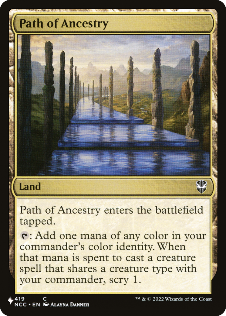 Path of Ancestry (NCC) [The List] | Grognard Games