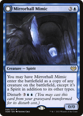 Mirrorhall Mimic // Ghastly Mimicry [Innistrad: Crimson Vow] | Grognard Games