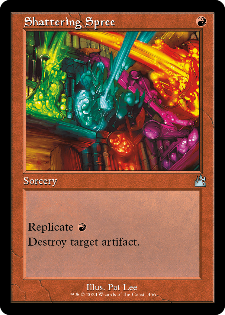 Shattering Spree (Retro Frame) [Ravnica Remastered] | Grognard Games