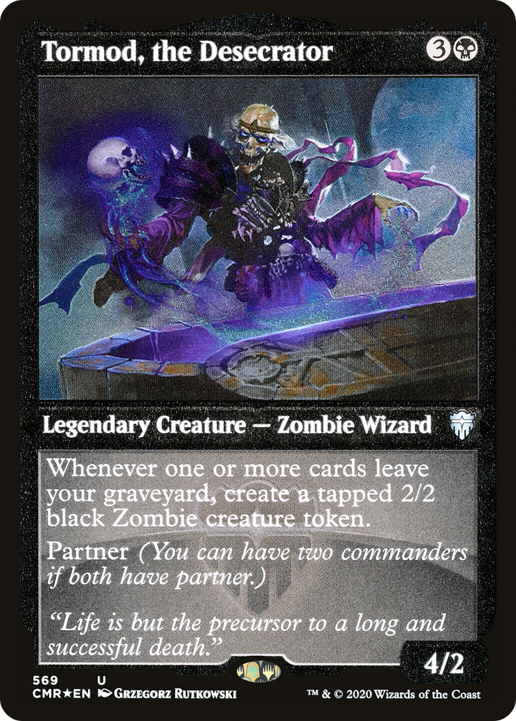 Tormod, the Desecrator (Etched) [Commander Legends] | Grognard Games