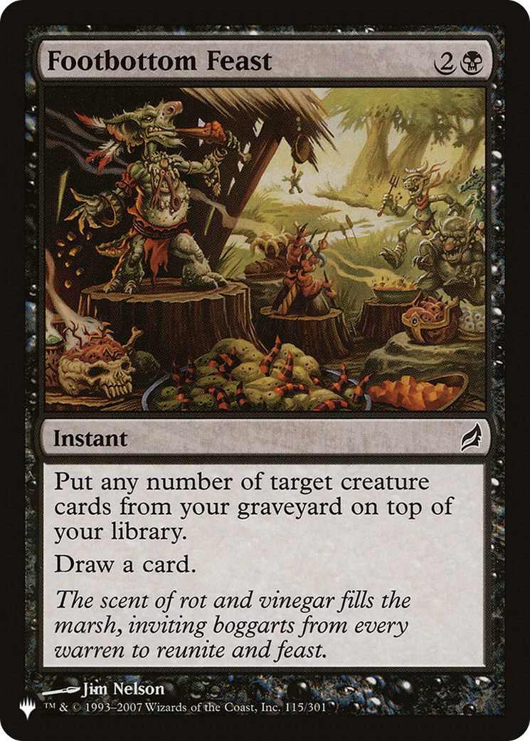 Footbottom Feast [The List] | Grognard Games