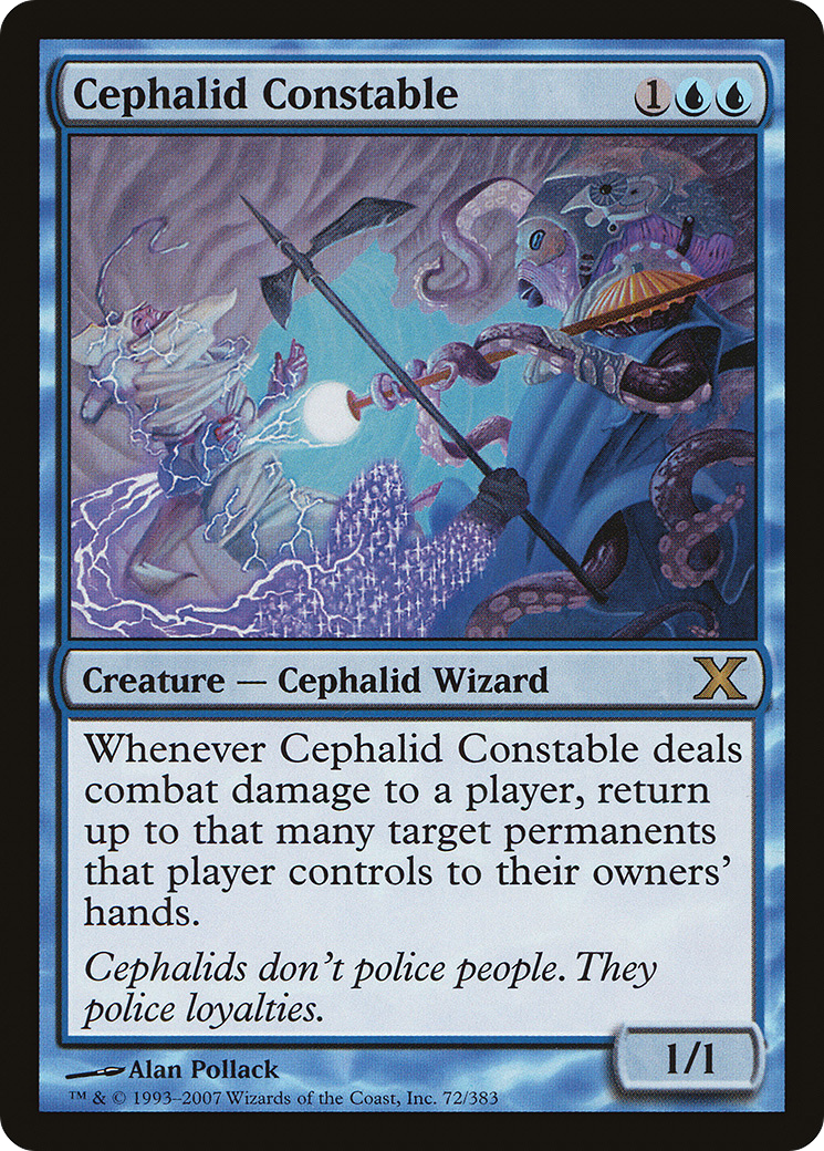 Cephalid Constable [Tenth Edition] | Grognard Games