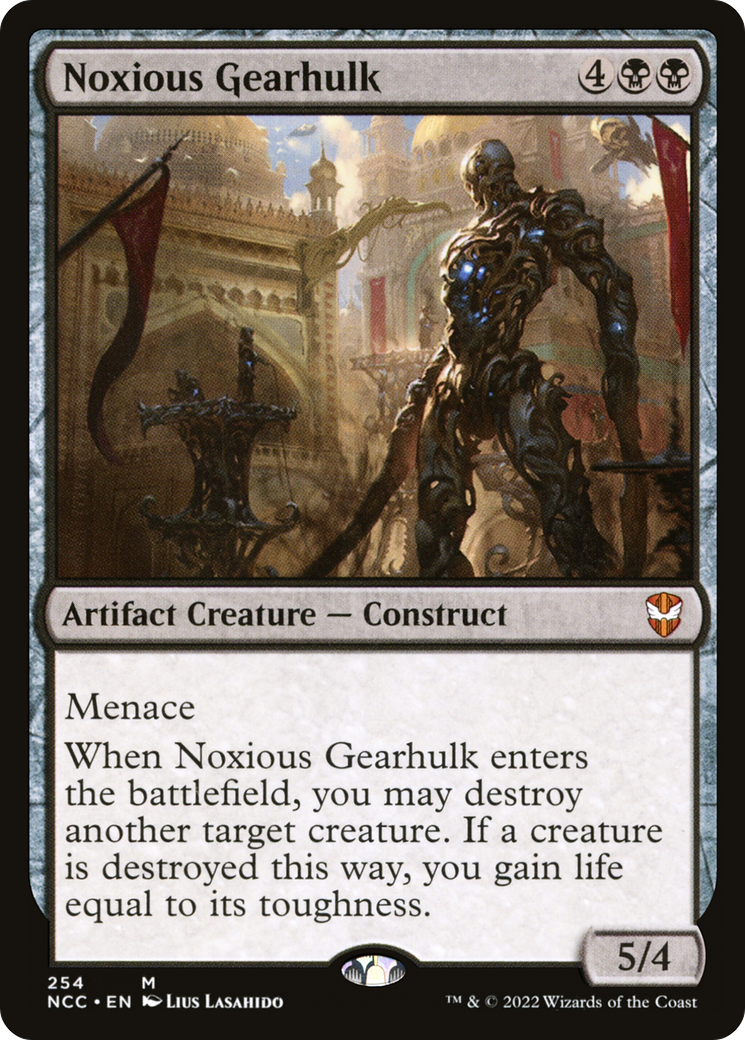 Noxious Gearhulk [Streets of New Capenna Commander] | Grognard Games