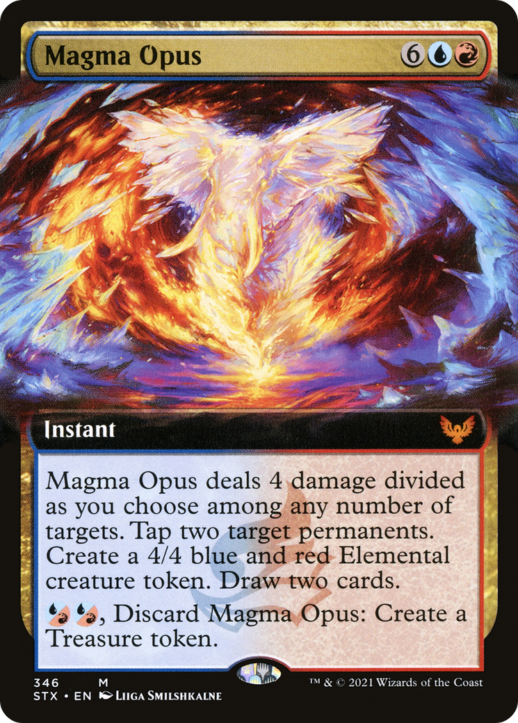 Magma Opus (Extended) [Strixhaven: School of Mages] | Grognard Games