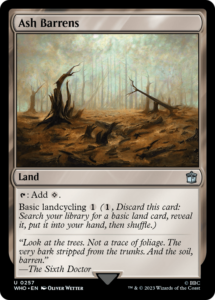 Ash Barrens [Doctor Who] | Grognard Games
