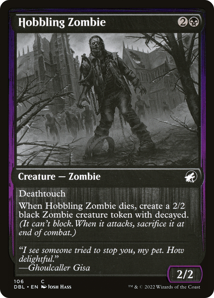 Hobbling Zombie [Innistrad: Double Feature] | Grognard Games