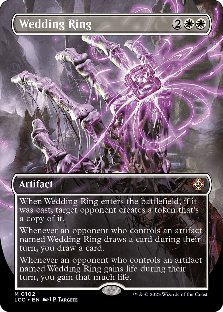 Wedding Ring (Borderless) [The Lost Caverns of Ixalan Commander] | Grognard Games