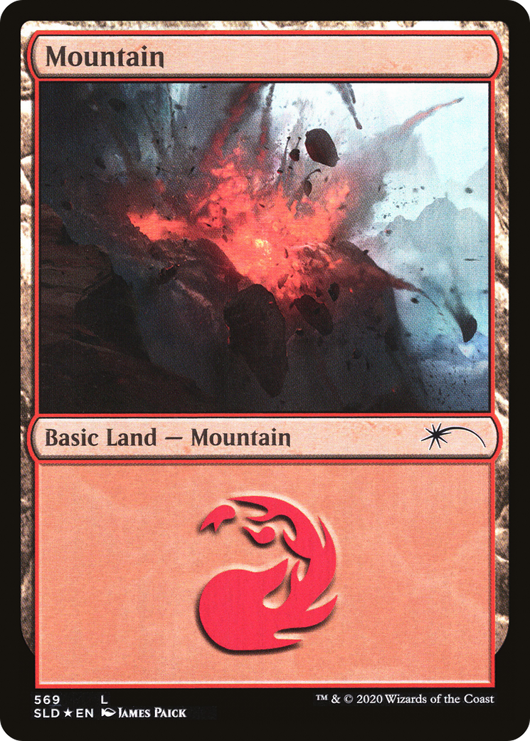 Mountain (Smashing) (569) [Secret Lair Drop Promos] | Grognard Games