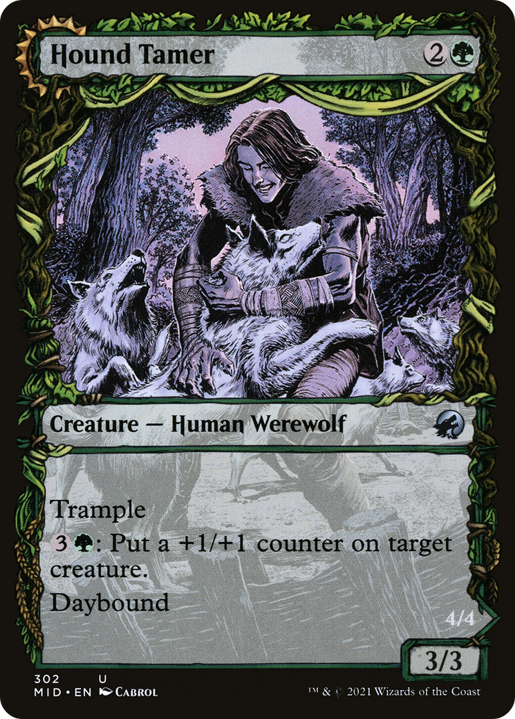 Hound Tamer // Untamed Pup (Showcase Equinox) [Innistrad: Midnight Hunt] | Grognard Games