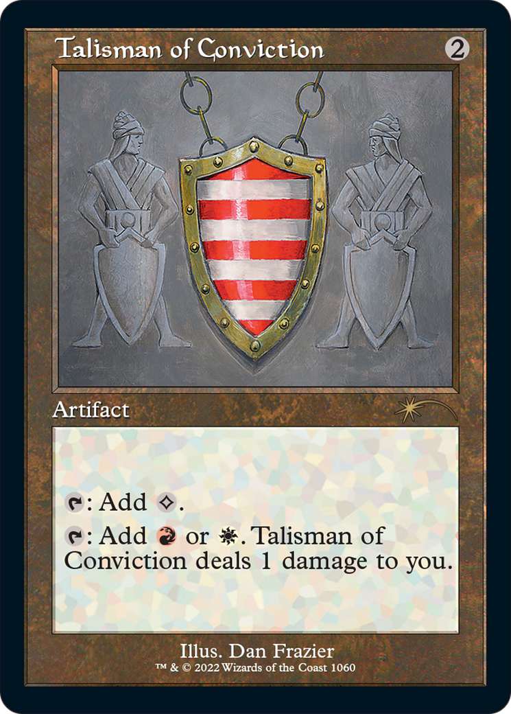 Talisman of Conviction (SLD-1060) - Secret Lair Drop Etched Foil | Grognard Games