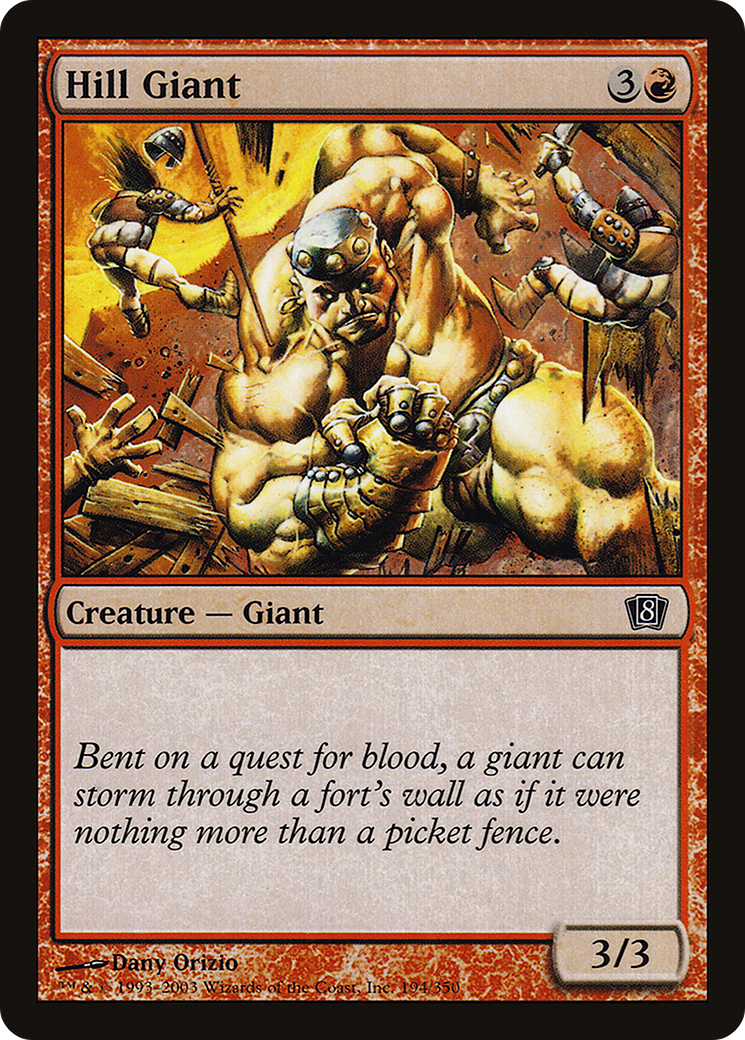 Hill Giant [Eighth Edition] | Grognard Games