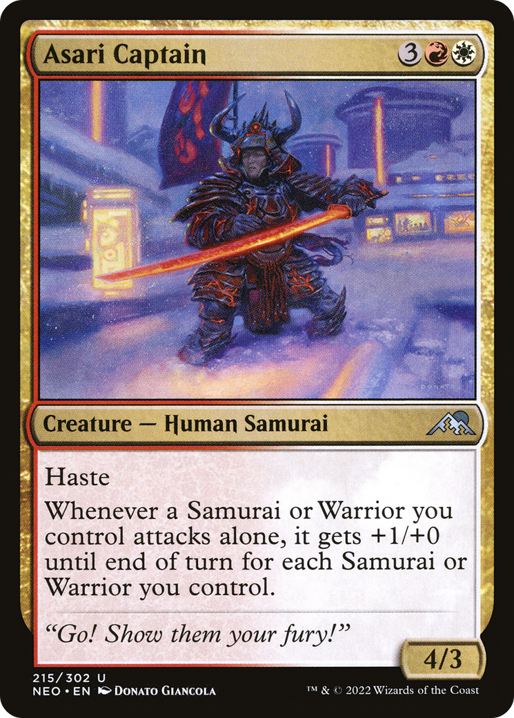 Asari Captain [Kamigawa: Neon Dynasty] | Grognard Games