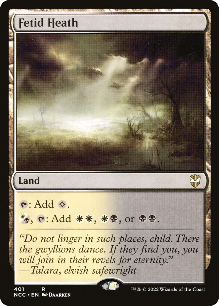 Fetid Heath [Streets of New Capenna Commander] | Grognard Games