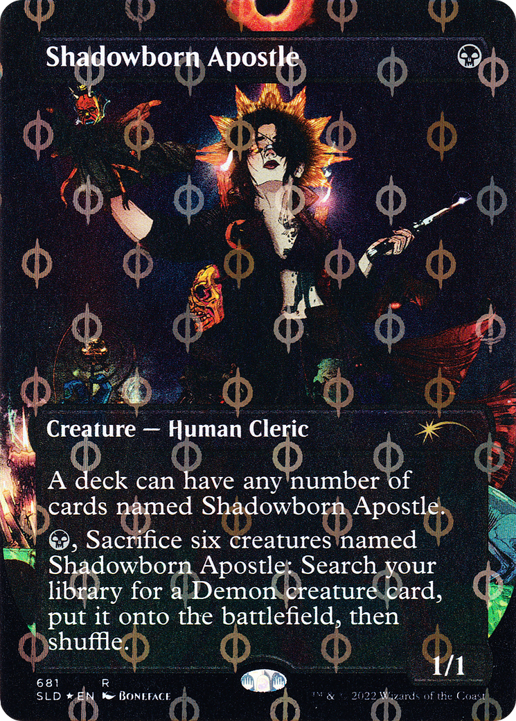 Shadowborn Apostle (681) (Step-and-Compleat Foil) [Secret Lair Drop Promos] | Grognard Games